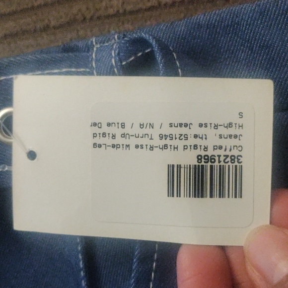 Thebe Magugu Wide Leg White Cuff Pants. NWT Classic Pants - Picture 6 of 7